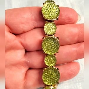 Vintage Coated Agate Druzy bracelet